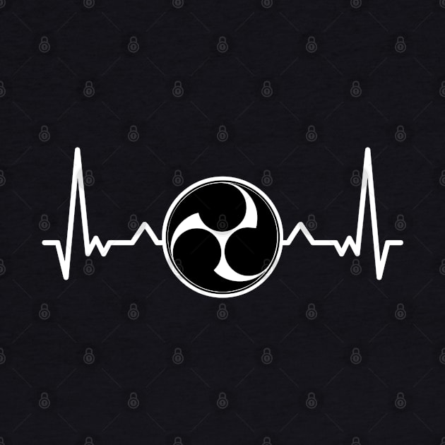 Taiko Mitsudomoe Heartbeat Design by BonnaVida